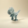 Wholesale of grey striped dinosaur dolls, transforming dinosaur toys and dinosaur simulation models details Picture